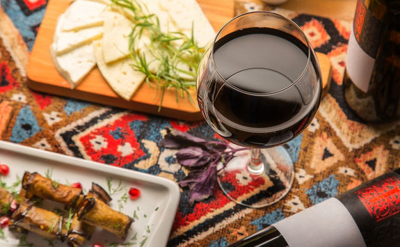 Georgian food and wine