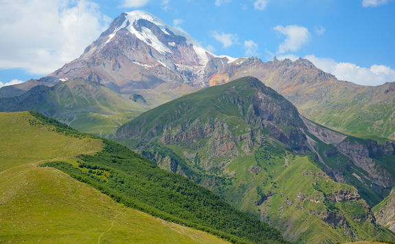 Mountains of the Kazbegi Region