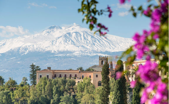 mount etna view
