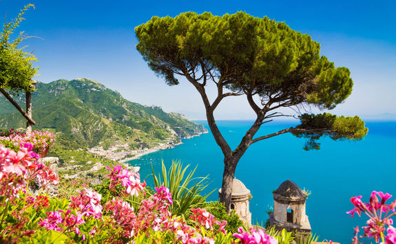 amalfi coast view