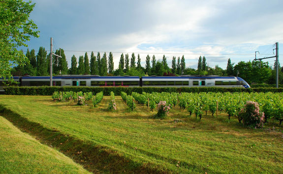 france train scenery