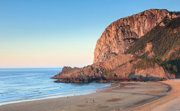 laga beach san sebastian
