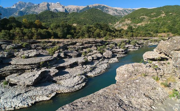 vjosa river albania