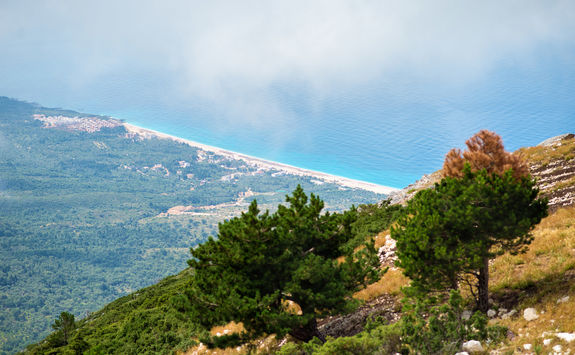 llogora mountain national park albania