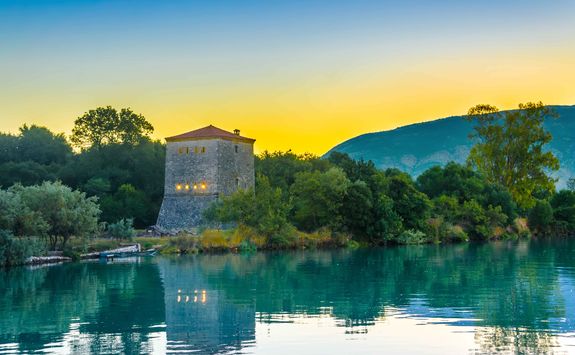 butrint venetian tower albania