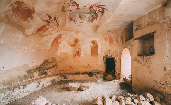 David Gareja cave painting