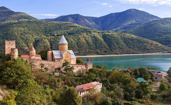 Church of Ananuri in Georgia