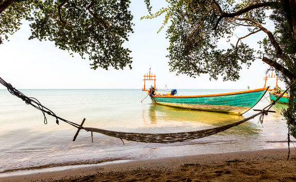 hammock on koh tonsay beach