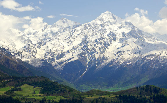 Mountains surrounding Mestia