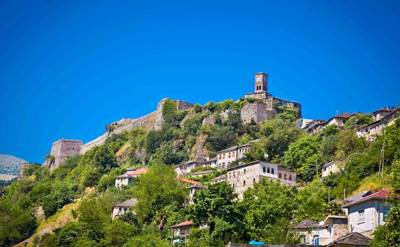 clock tower gjirokaste albania