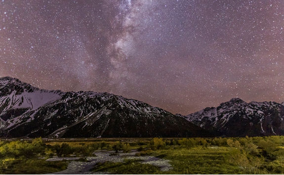 dark sky preserve mount cook national park