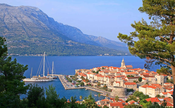 korcula skyline