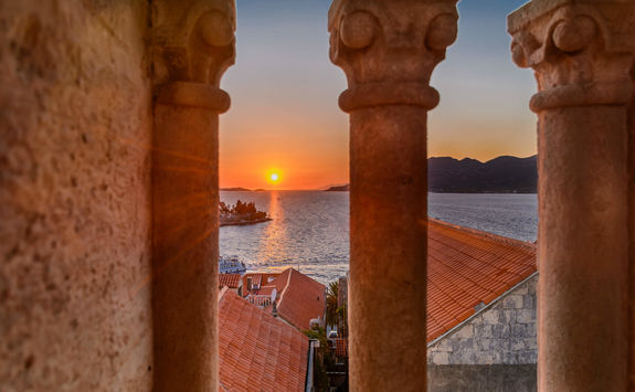 korcula sunset