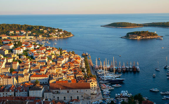 panoramic view hvar