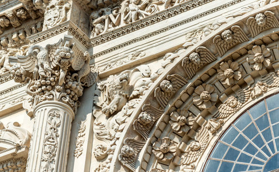 architecture detail lecce