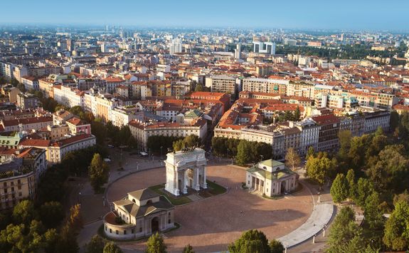 milan cityscape