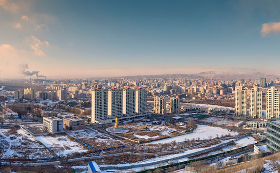 Ulaanbaatar cityscape