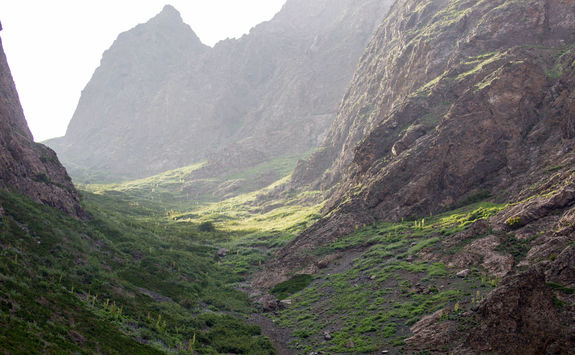 valley in the gobi