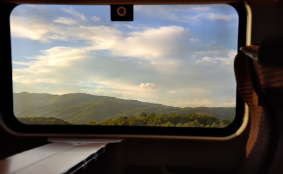 train window