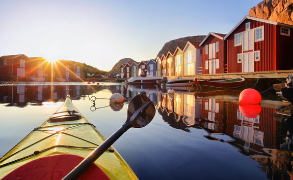 kayaking in bohuslan