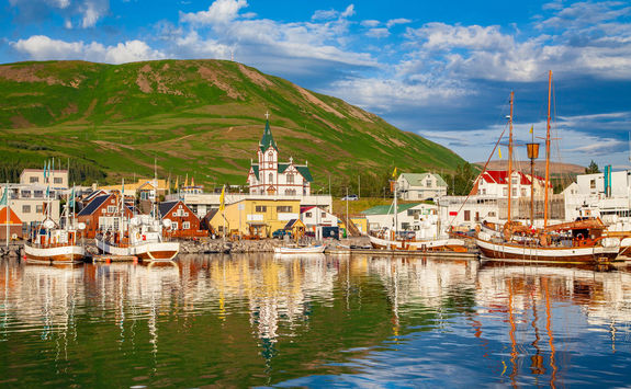 Husavik harbour