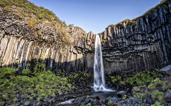 skaftafell waterfall