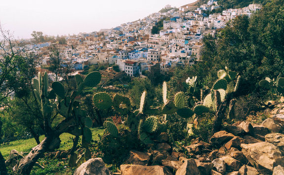 chefchaouen cityscape
