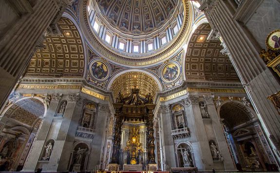 St Peter's Basilica interior