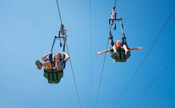 family zip lining
