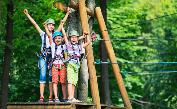 children rope course