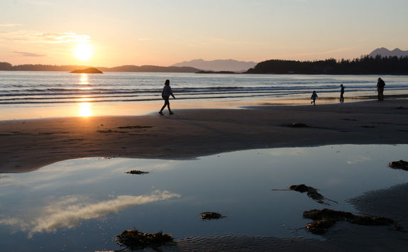 family tofino beach