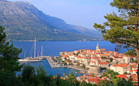 korcula skyline