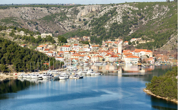 fishing town of skradin