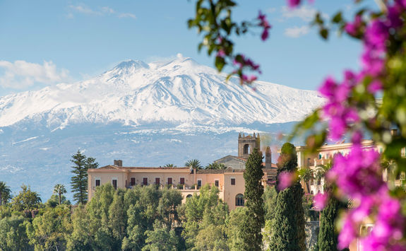 mount etna view