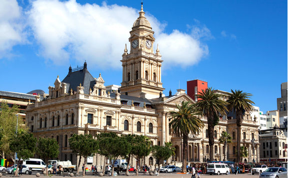 city hall in grand parade square
