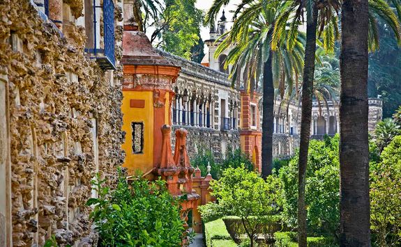 Alcazar gardens, Seville