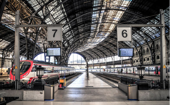 Barcelona train station
