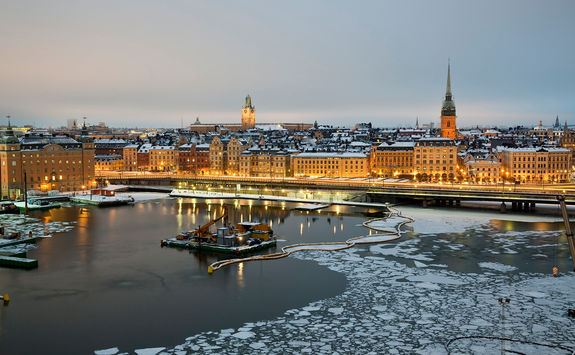 Stockholm in winter