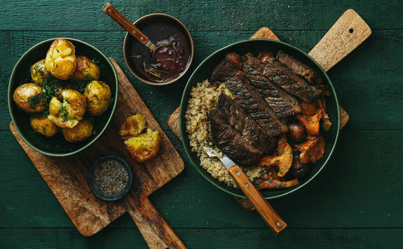 Traditional Swedish supper