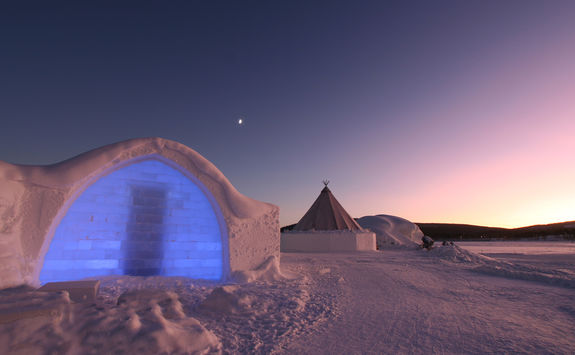 Igloo at the Ice Hotel