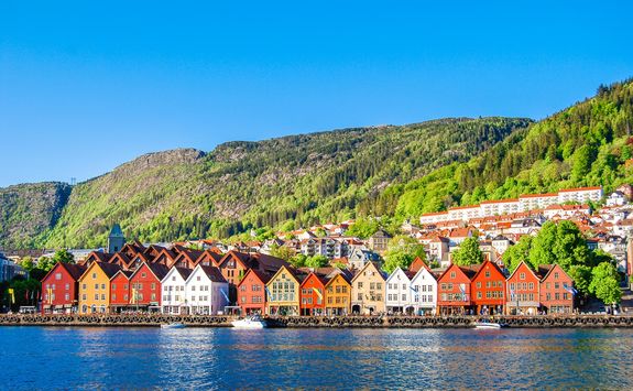 Bergen skyline