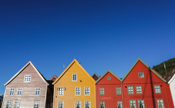 Bryggen houses