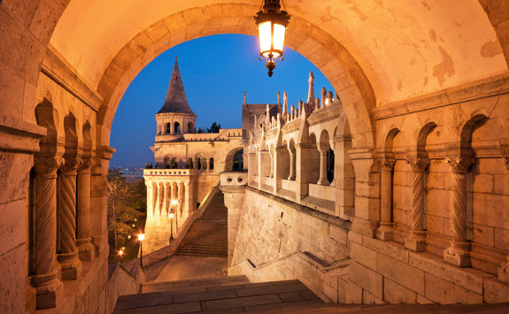 North Gate Fishermans Bastion Budapest
