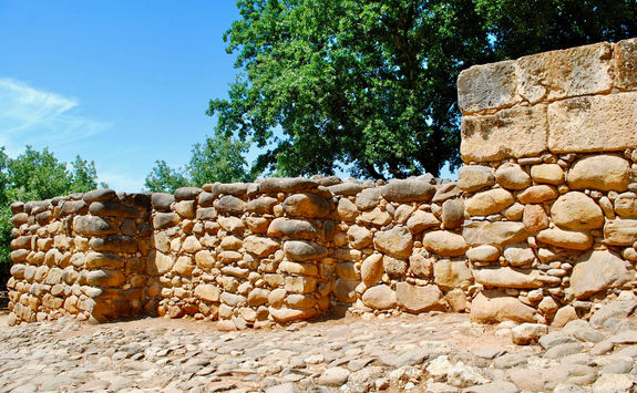 Walls at Tel Dan, Israel