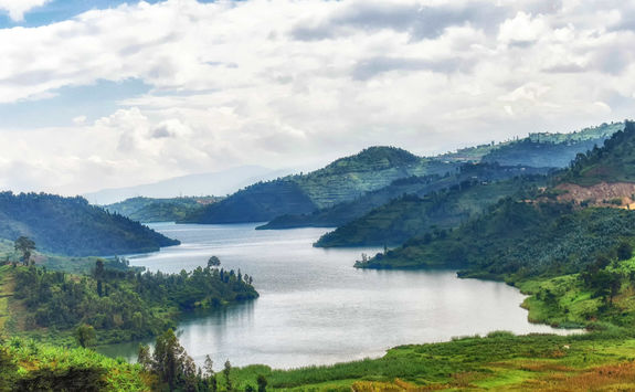 lake kivu panoramic