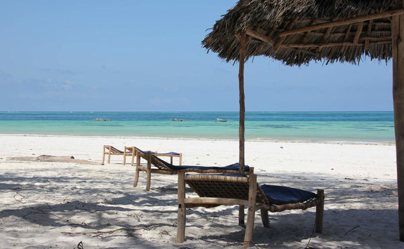 sunlounger beach