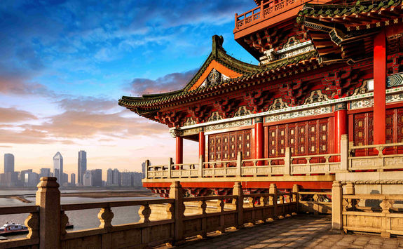 detail of the summer palace architecture