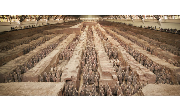 Terracotta warrior in Xian