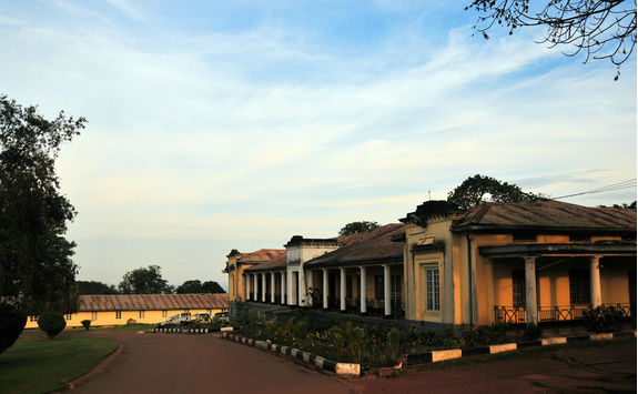 colonial building entebee