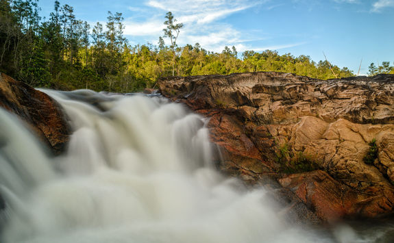 waterfall mountain pine ridge